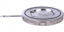 TECOFI CB5440-0065 Клапан обратный одностворчатый межфланцевый DN65 PN16 (оцинк. сталь, уплотнение EPDM)