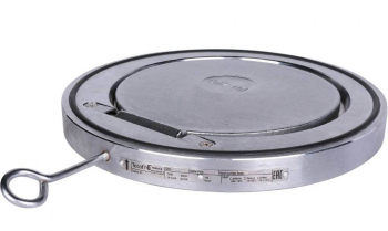 TECOFI CB5440-0300 Клапан обратный одностворчатый межфланцевый DN300 PN16 (оцинк. сталь, уплотнение EPDM)