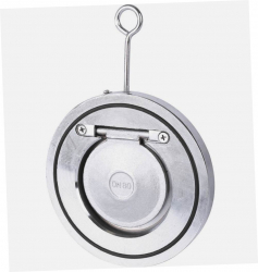 TECOFI CB5440-0080 Клапан обратный одностворчатый межфланцевый DN80 PN16 (оцинк. сталь, уплотнение EPDM)