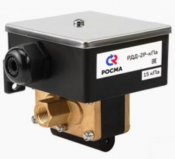 РОСМА Реле дифференциального давления для контроля низких давлений РДД-2Р-100кПа - G1/4 внутр., IP54, 00000036132