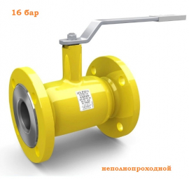 LD КШ.Ц.Ф.GAS.100/080.016.Н/П.02 Кран шаровой стальной фланцевый Ду100 Ру16, L 230, с ручкой, для газа