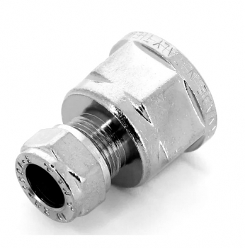 TIEMME 1102CZC Муфта компрессионная хромированная 12х1/2