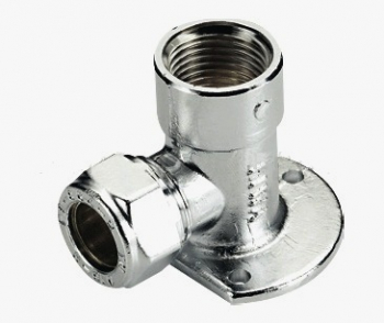 TIEMME 1106CZC Водорозетка компрессионная хромированная 15х1/2