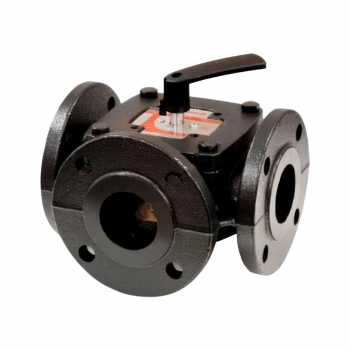 Giacomini R297Y112 Клапан трехходовой смесительный DN125 (фланец) чугун, KVS 280