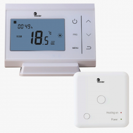 WESTER RT11PRF Радиотермостат с ЖК-дисплеем (сенсор) электронный программируемый беспроводной, настенный/настольный