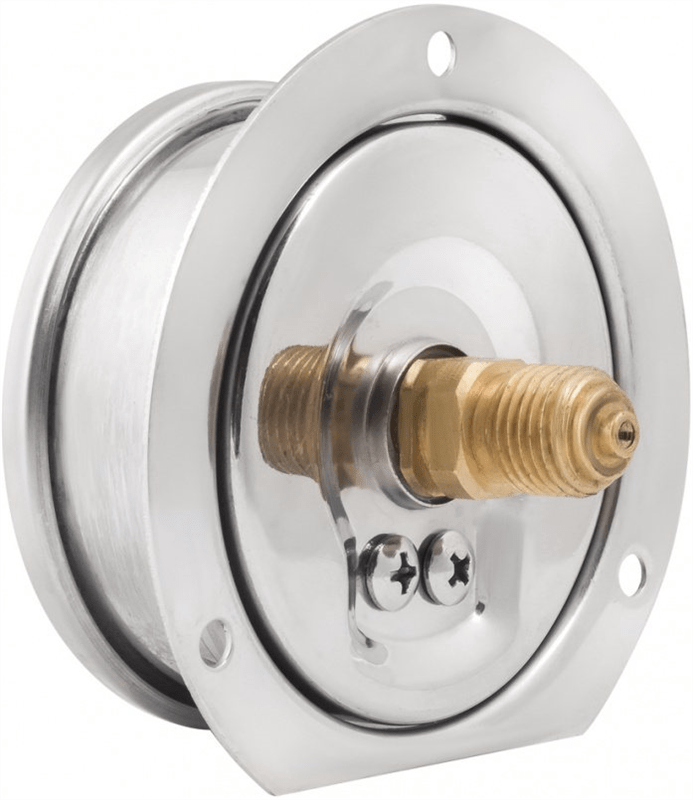 РОСМА ТМ-320ТКТ.00(0-1MPa)G1/4.1,5 Манометр осевой с задним фланцем, 0-1МПа, корпус 63мм, G1/4