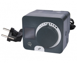 STOUT Сервопривод с датчиком для фиксированной регулировки температуры 230В, 3-точ, 120 сек, 5Нм, ЖК-дисплей