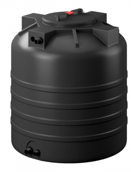 АКВАТЕК ATV 300 OPTIMA черный (штуцеры) Бак для воды (Д)