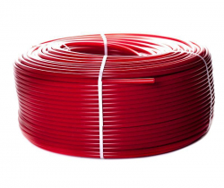STOUT PE-Xa/EVOH 16х2,0 красная (бухта 500 м) Труба из сшитого полиэтилена с кислородным слоем, для отопления