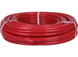STOUT PE-Xa/EVOH 20х2,0 красная (бухта 100 м) Труба из сшитого полиэтилена с кислородным слоем, для отопления