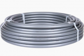 STOUT PE-Xa/EVOH 25х3,5 серая (бухта 50м) Труба из сшитого полиэтилена с кислородным слоем, универсальная