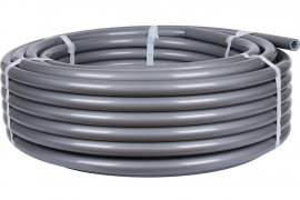 STOUT PE-Xa/EVOH 32х4,4 серая (бухта 50м) Труба из сшитого полиэтилена с кислородным слоем, универсальная