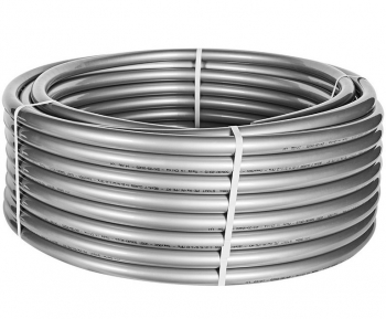 STOUT PE-Xa/Al/PE-RT 32х4,7 серая стабильная (бухта 50м) Труба из сшитого полиэтилена с алюминиевым слоем