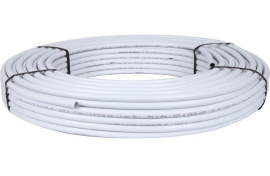 STOUT PEX-b/AL/PEX-b 16х2,0 белая (бухта 100 м) Труба металлопластиковая (сшитый полиэтилен PE-Xb с алюминиевым слоем)