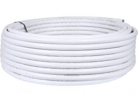 STOUT PEX-b/AL/PEX-b 26х3,0 белая (бухта 50 м) Труба металлопластиковая (сшитый полиэтилен PE-Xb с алюминиевым слоем)