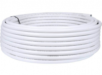 STOUT PEX-b/AL/PEX-b 26х3,0 белая (бухта 50 м) Труба металлопластиковая (сшитый полиэтилен PE-Xb с алюминиевым слоем)