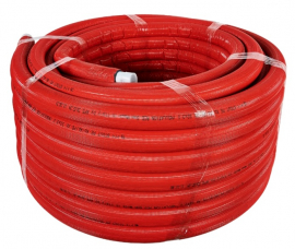 STOUT PEX-b/AL/PEX-b 32х3,0 (бухта 50 м) Труба металлопластиковая в теплоизоляции 6мм, красная