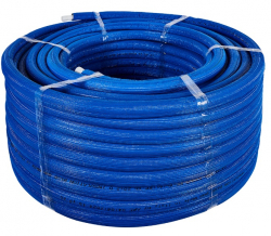 STOUT PEX-b/AL/PEX-b 20х2,0 (бухта 100 м) Труба металлопластиковая в теплоизоляции 6мм, синяя