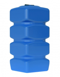 АКВАТЕК QUADRO 750 STANDARD ярко-синий (без отверстий) Бак для воды (Д)