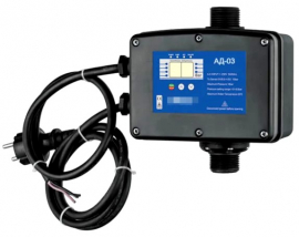 АКВАТЕК AD-03M Частотный блок управления насосами до 750 Вт, со встроенным датчиком давления и реле