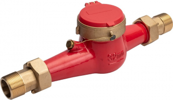 Эко-М Э-32У-260-СК Счётчик воды многоструйный универсальный Экомера-32Ч (чугунный, антимагнитный, с КМЧ) Ду32, L260