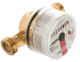 ITELMA WFW20.D110-0-R-L-0-IP54 (Ду 15мм, L 110мм) Счетчик горячей воды