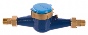 Эко-М Э-25Х-260-СК Счётчик воды многоструйный холодный Экомера-25Ч (чугунный, антимагнитный, с КМЧ) Ду25, L260