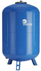 Wester WAV(top) 500л, 10 бар Гидроаккумулятор со сменной мембраной, контрфланец сверху