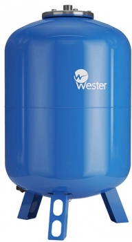 Wester WAV(top) 200л, 10 бар Гидроаккумулятор со сменной мембраной, контрфланец сверху