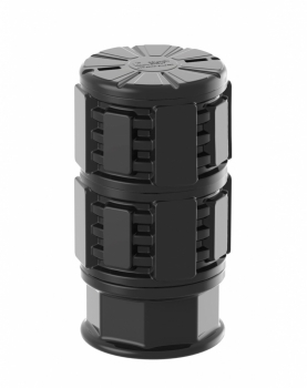 RUWEL КН 780М/1500 (доп.площадки) с крышкой D780 Колодец связи кабельный пластиковый