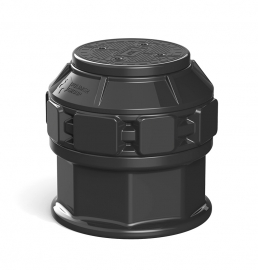 RUWEL КН 780/800 с крышкой D560 Колодец связи кабельный пластиковый