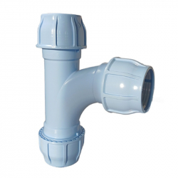 Sinikon RAIN FLOW Ревизия компрессионная радиусная D110 для внутренних водостоков, белая