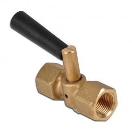АДЛ MV25–015 Кран пробковый под манометр 1/2”, Ру16