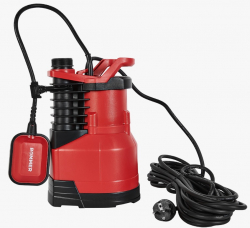 ROMMER PROFI RDP-0003-100400 (400Вт, 8м, 9м3/ч) Насос дренажный для чистой воды, поплавковый выключатель, кабель 10м