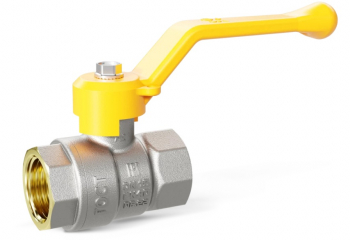 LD Pride 47.25.B-B.P GAS (рычаг алюминиевый) Кран газовый шаровой муфтовый 1