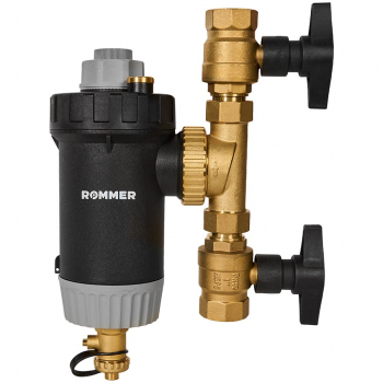 ROMMER RFW-0081-002925 Сепаратор шлама магнитный с щетками поворотный ВР 1